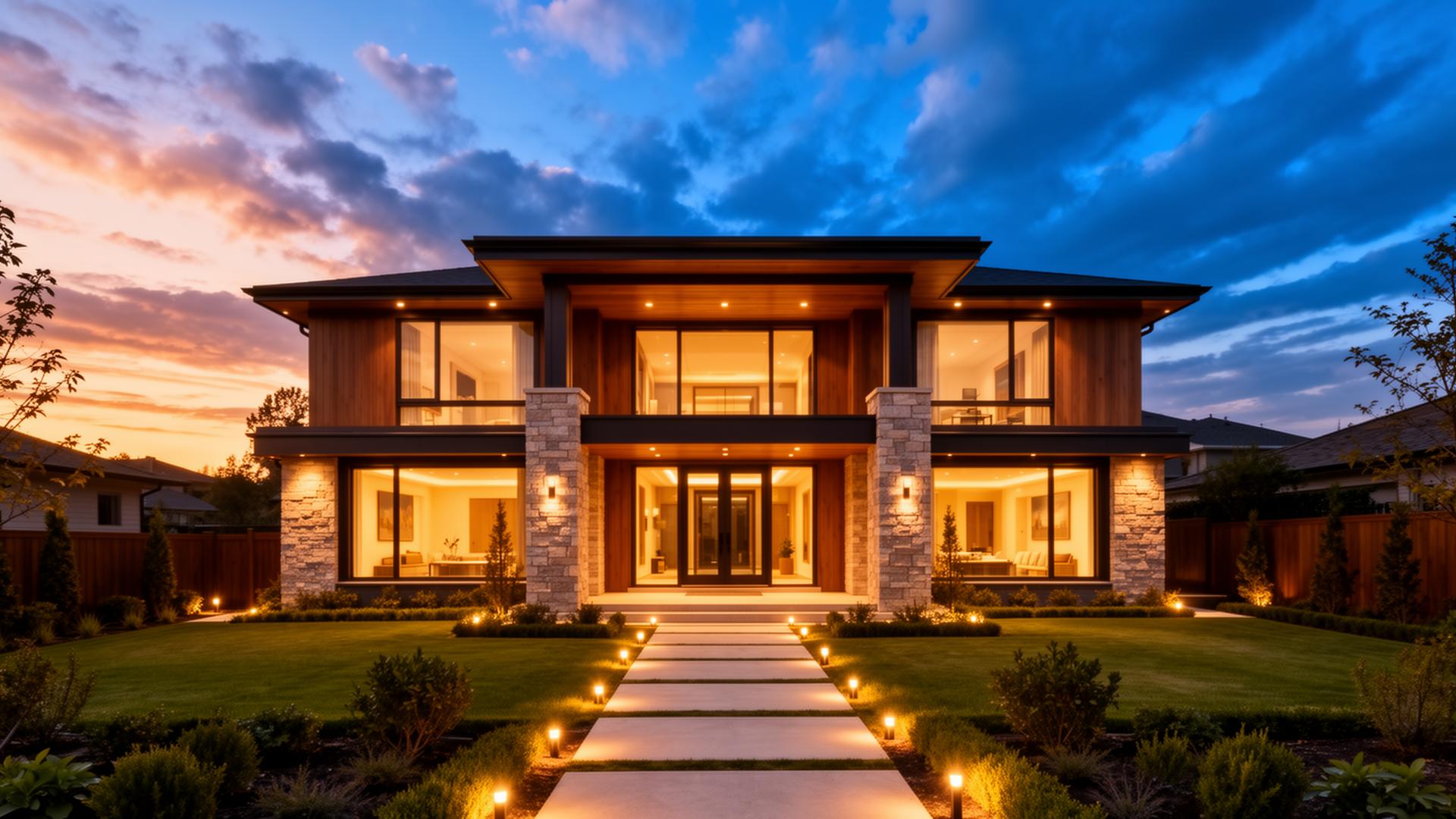 Luxury home managed by Shield Property Management Company
